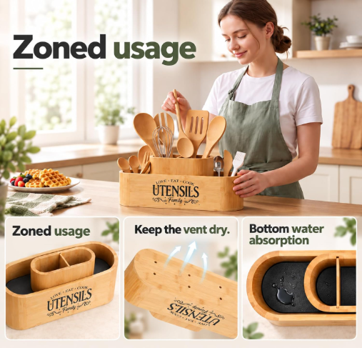 Four Compartments for Better Organization